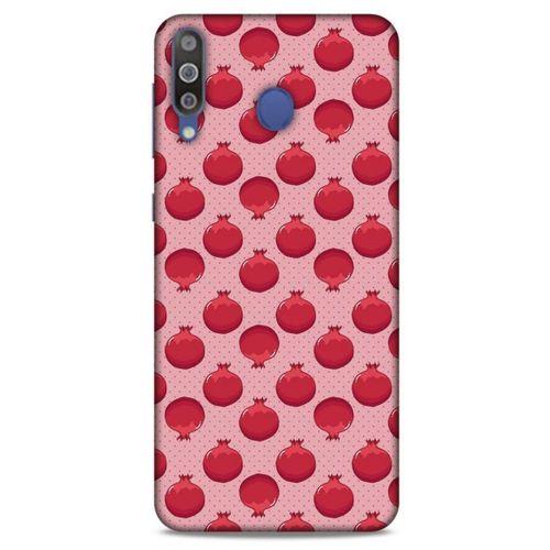 Frutix Nar 01 Samsung Galaxy M30 Kılıf Desenli Silikon