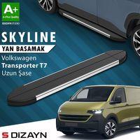 S-Dizayn VW Transporter T7 Skyline Krom Yan Basamak 263 Cm 2024 Üzeri A+ Kalite