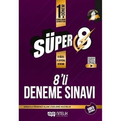 8. Sınıf LGS 1. Dönem 8 li Deneme Sınavı Nitelik Yayınları