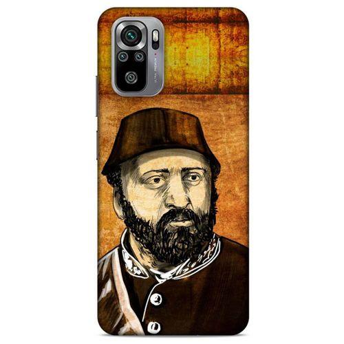Xiaomi Redmi Note 10S Uyumlu Kılıf Ottoman (50) Shockproof Kılıf Abdülaziz