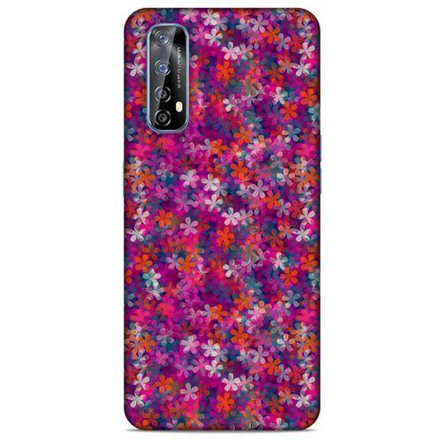 Huawei P Smart 2021 Uyumlu Kılıf Pembe Delisi (3) Kapak Çiçek