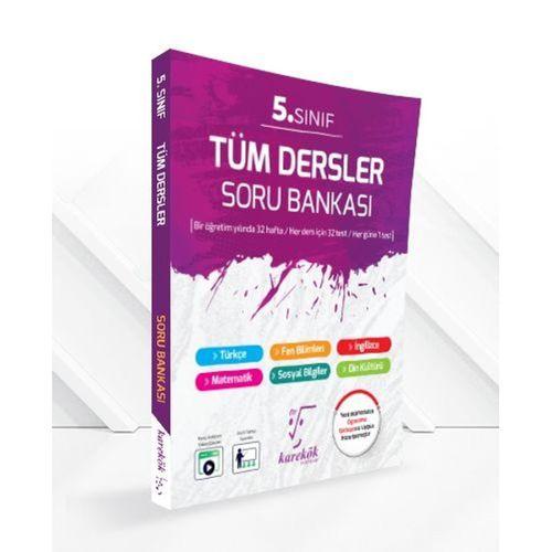 5.Sınıf Tüm Dersler Soru Bankası Karekök Yayınları