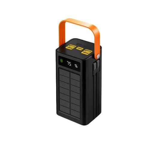 80.000 Solar Şarj Özellikli Yüksek Kapasiteli Powerbank Hızlı Şarj Destekli