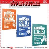 Benim Hocam 2026 KPSS Tarih Coğrafya ve Vatandaşlık Deneme Seti 3 Kitap