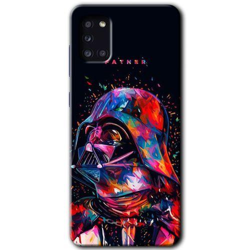 Samsung Galaxy A31 HD Baskılı Kılıf + 9D Tam Ekran Koruyucu - Father Vader