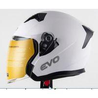 SEVGENT Kask Çenesiz Gözlüklü Evo Mat Beyaz 52801 -L-