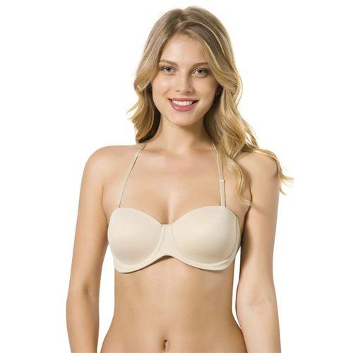 Le Jardin 7042-B Destekli-Balenli Micro Sırtı Şeffaf Sütyen