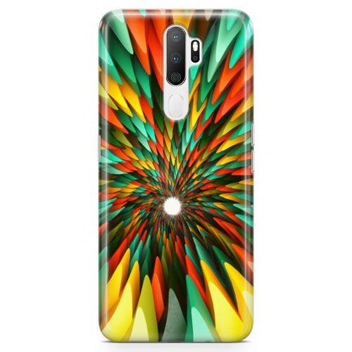 Oppo A9 2020 Kılıf Derin Kuyu Arka Kapak Koruma Desenli Full Koruyucu
