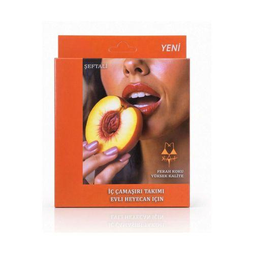 Şeftali Aromalı Yenilebilir İç Çamaşırı Takımı