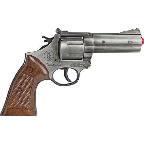 12 Lİ KAPSÜL TABANCASI VIP KALİTE REVOLVER GUN METAL KAPSÜL TABANCASI OYUNCAK TABANCA KILIFLI MODEL