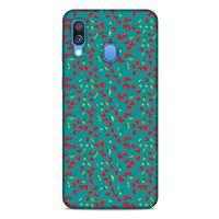 Frutix Vişne 01 Samsung Galaxy A40 Kılıf Desenli Silikon