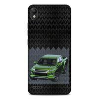 Lopard LG K20 2019 Uyumlu Kılıf PickUpX (18) Telefon Kılıfları Fosforlu Yeşil