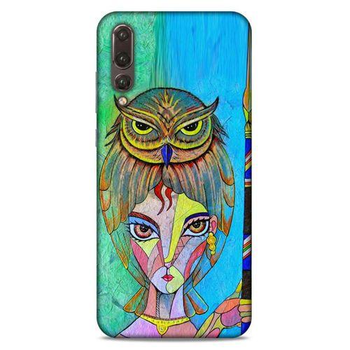 Lopard Huawei P20 Pro Uyumlu Kılıf Sürreal Yüzler ♀ (39) Liquid Crystal Kılıf Baskılı