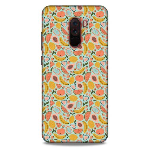 Frutix Meyve Mix 02 Xiaomi Pocophone F1 Kılıf Desenli Silikon
