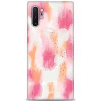 Samsung Galaxy Note 10 Plus Kılıf HD Baskılı Kılıf - Pembe Palet + Tam Ekran Koruyucu