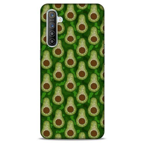 Frutix Avokado 02 Oppo Realme XT Kılıf Desenli Silikon