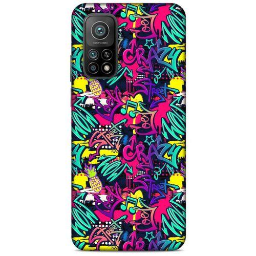 Graffitix (31) Desenli Silikon Kapak Xiaomi Mi 10T Pro 5G Kılıf