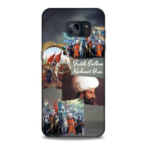 Samsung Galaxy S7 Edge Uyumlu Kılıf Ottoman (3) Kapak Fatih Sultan Mehmed