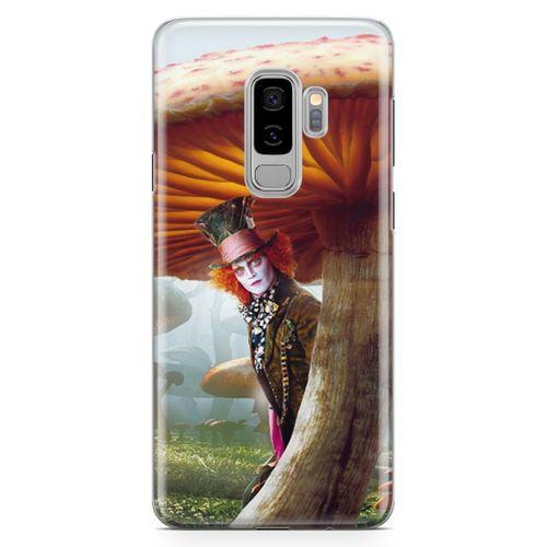 Samsung Galaxy S9 Plus Kılıf Alice Harikalar Diyarında Arka Kapak Koruma Desenli Full Koruyucu