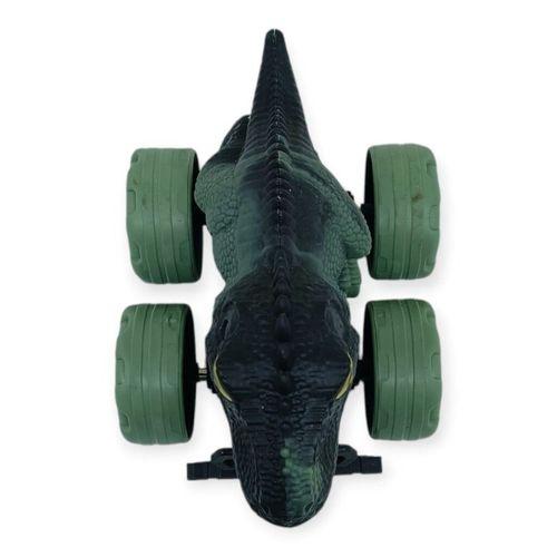 Sürtmeli Dinazor Arabalar 12 cm - H-20 - Stegosaurus - Yeşil