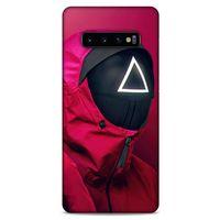 Samsung Galaxy S10 Plus Uyumlu Kılıf Squid Game (15) Antişok Kılıf Mi-Cha