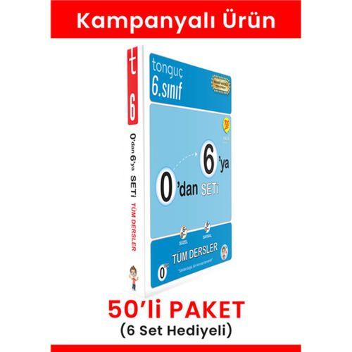 0'dan 6'ya Konu Anlatımlı Soru Bankası Seti 50' li Paket (6 Set Hediyeli)
