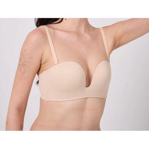 Freshness Msf05 Destekli V Dekolte Lazer Kesim Sütyen