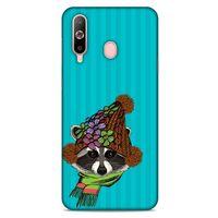Animax Bereli Rakun Samsung Galaxy A60 Kılıf Desenli Silikon