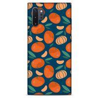 Frutix Mandalina 01 Samsung Galaxy Note 10 Plus Kılıf Desenli Silikon