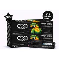 Canon CRG 055H Siyah Muadil Toner - 7500 Sayfalık Çipli Toner - 2'li Avantaj Paket