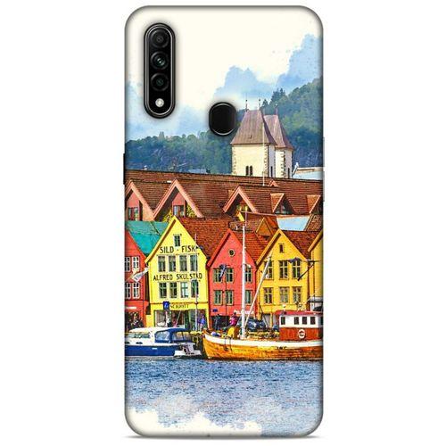 Cityx (21) Oppo A31 Kılıf Silikon Kapak Desenli