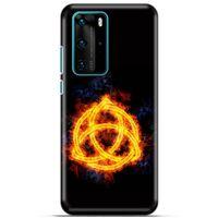 Lopard Huawei P40 Pro Uyumlu Kılıf FireX (17) Tasarım Kılıf Acid