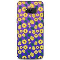 Frutix Ananas 04 Samsung Galaxy S8 Plus Kılıf Desenli Silikon