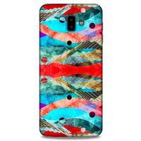 Samsung Galaxy J6 Plus Kılıf Pastel Renkler (22) Tam Koruma Kılıfı Cam Göbeği