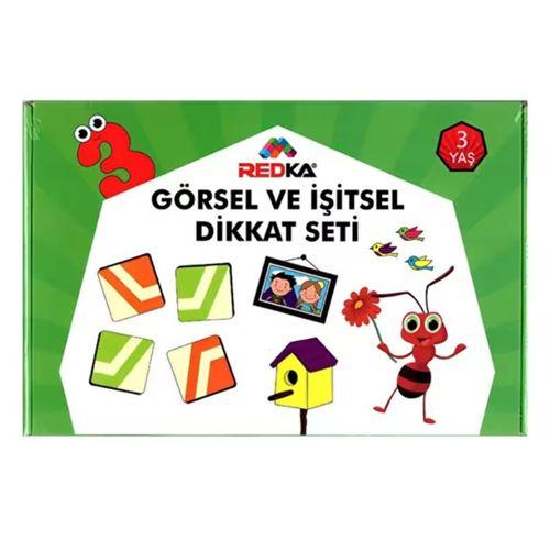 Redka Görsel ve İşitsel Dikkat Seti 3 Yaş