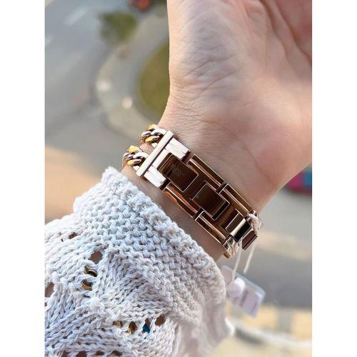 Jg.Polo Club Çelik Kasa & Kordon Kararma Ve Renk Atma Yapmaz Kadın Kol Saati+Bileklik JG04244.2