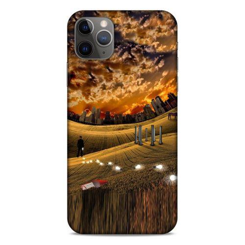 Lopard Apple Iphone 11 Pro Max Uyumlu Kılıf Manipülasyon ☻ (24) Darbe Emici Kılıf Desenli