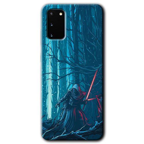 Potkal Hediye Fabrikası Samsung Galaxy S20 Kılıf HD Desen Baskılı Arka Kapak - Jedi