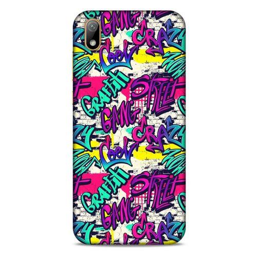 Graffitix (29) Desenli Silikon Kapak Huawei Y5 2019 Kılıf