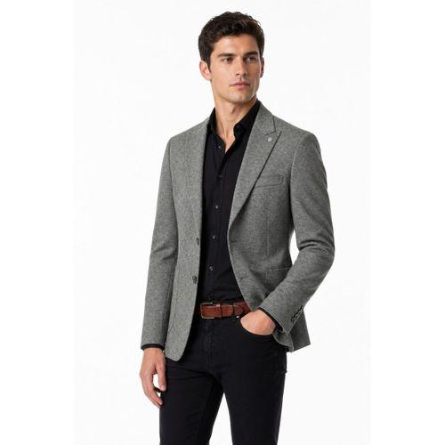 Erkek Tek Spor Ceket 4 Drop Çift Yırtmaçlı Mevsimlik BGL-ST05460