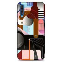 Lopard Samsung Galaxy A50 Uyumlu Kılıf Soyut Sanat (18) Desenli Telefon Kılıfları