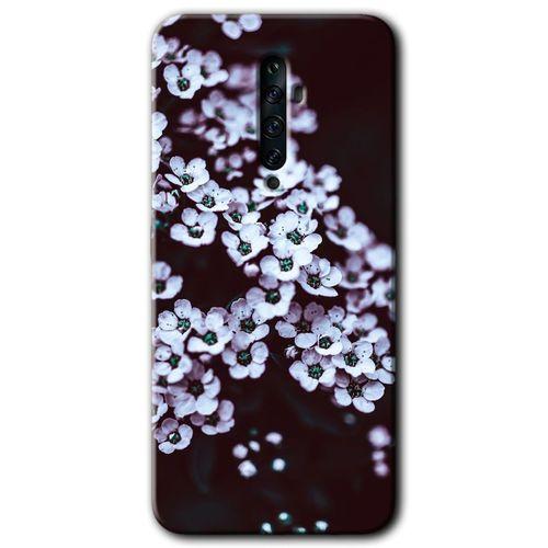 OPPO Oppo Reno 2z Kılıf HD Baskılı Desen + Hayalet Cam Yandan Görünmez