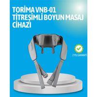 Vnb-01 Titreşimli Boyun Masaj Aleti Gri Renk