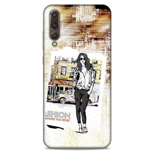 Sokak Modası 18 Huawei P20 Pro Kılıf Desenli Silikon