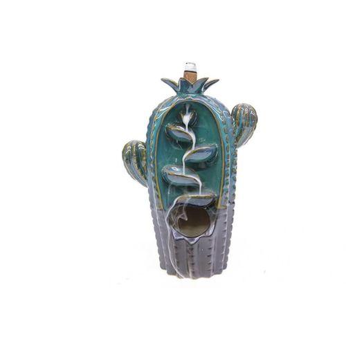 Seramik Kaktüs Model Geri Akışlı Tütsülük