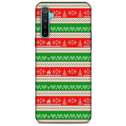 Kazak (27) Desenli Silikon Kapak Oppo Realme 6i Kılıf