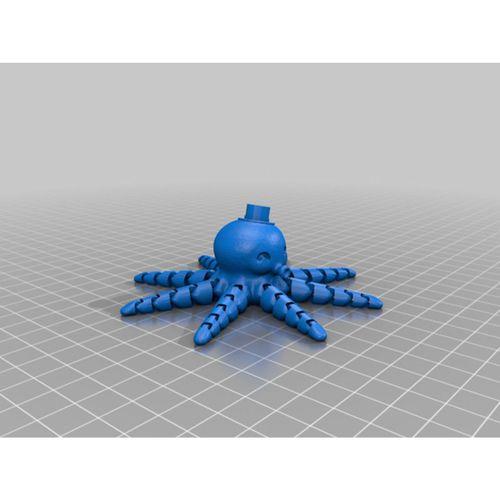 Şapkalı Ahtapot (Bu ürün Sadece Plastik parçadır - Almadan Önce Soru Sorabilirsiniz)