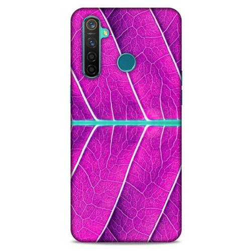 Lopard Oppo Realme 5 Pro Uyumlu Kılıf Bahar (30) Silicone Case Eflatun