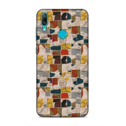 Huawei Y7 Prime 2019 Uyumlu Kılıf Romans (9) Kılıf Sarı Lacivert