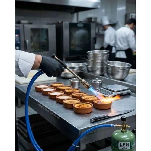 Hortumlu Lpg Pürmüz Alev Tabancası Ayarlanabilir Alev Gücü Mangal Kamp Ve Lehimleme Kullanımı